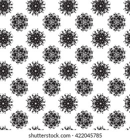 Seamless pattern. Abstract ornament