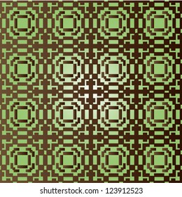 Seamless pattern with abstract ornament background.