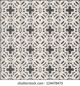 Seamless pattern with abstract ornament background.