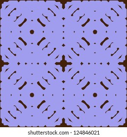 Seamless pattern with abstract ornament background.