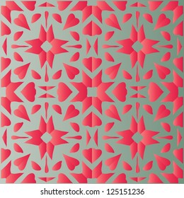 Seamless pattern with abstract ornament background.