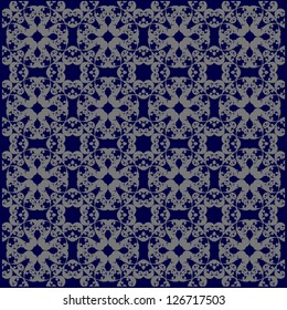 Seamless pattern with abstract ornament background.