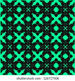 Seamless pattern with abstract ornament background.