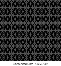 Seamless pattern with abstract ornament background.