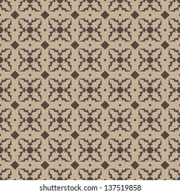 Seamless pattern with abstract ornament background.