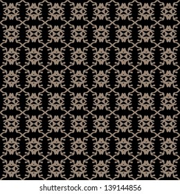 Seamless pattern with abstract ornament background.