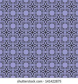 Seamless pattern with abstract ornament background.