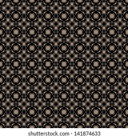 Seamless pattern with abstract ornament background