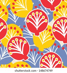 Seamless pattern with abstract ornament. Seamless pattern can be used for wallpapers, pattern fills, web page backgrounds,surface textures.