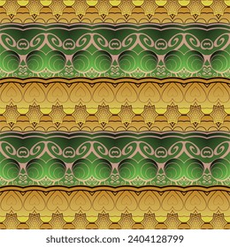 Patrón sin brillo con adorno abstracto. Ilustración vectorial dibujada a mano.