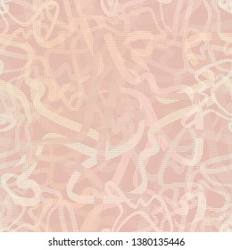 Seamless pattern. Abstract pattern.Thin line. Delicate color. Peach, yellow. Layered vector file.For theme and virtual design.Serpentine. Disco.