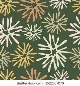 Seamless pattern with abstract pattern.Vector image Can be used for textile, stationary, backgrounds and wallpaper.