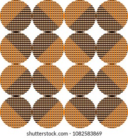 Seamless pattern. Abstract Posers. Art Deco Graphic Backgrounds in Retro Style. Isolated Figure, Shape, Icon, Logo for Covers, Placards, Posters, Flyers, Banner Designs. Vector Illustration.