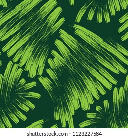 Seamless pattern with abstract print. Artistic vector illustration for textile design. Exotic trendy wrapping. Grunge vector
