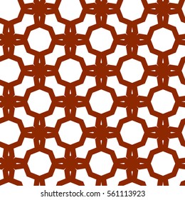 Seamless Pattern. Abstract Psychedelic Art Background. Vector Illustration. EPS10