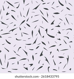 Seamless pattern of abstract random shapes, over pale gray background. black and white pattern for wallpaper, fashion, wrapping, printing on fabrics and surface.
