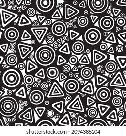 seamless pattern. Abstract Repeating geometric. vector