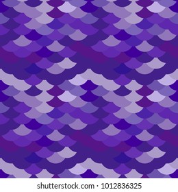 seamless pattern abstract scales simple background with japanese circle pattern ultraviolet purple violet. Can be used for fabrics, wallpapers, websites. Vector