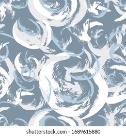 Seamless pattern. Abstract set of spots arranged in geometric order. shades of red. Background design for paper, textile, fabric, ceramics, tiles. Vector graphics.