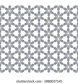 Seamless pattern abstract shape vector
