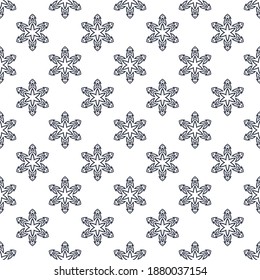 Seamless pattern abstract shape vector