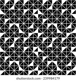 Seamless pattern with abstract shapes