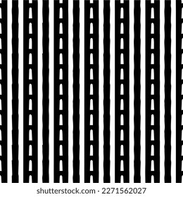  Seamless pattern with  abstract shapes. Black and white geometric  wallpaper. Repeating pattern for decor, textile and fabric.Abstraction art.