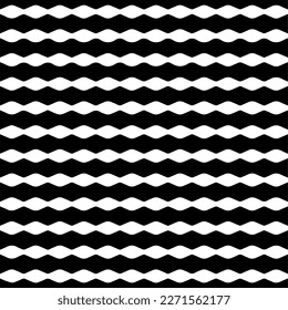  Nahtloses Muster mit abstrakten Formen. geometrische Tapete in Schwarz-Weiß. Wiederholung Muster für Dekoration, Textilien und Stoff.Abstraktion Kunst.