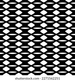  Patrón sin brillo con formas abstractas. Papel de pared geométrico en blanco y negro. Patrón repetitivo de decoración, textil y de tela.Arte abstracto.