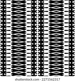  Patrón sin brillo con formas abstractas. Papel de pared geométrico en blanco y negro. Patrón repetitivo de decoración, textil y de tela.Arte abstracto.