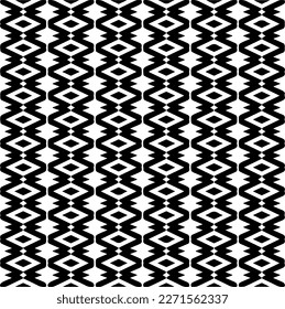  Patrón sin brillo con formas abstractas. Papel de pared geométrico en blanco y negro. Patrón repetitivo de decoración, textil y de tela.Arte abstracto.