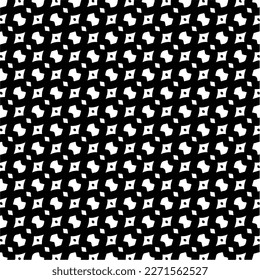  Patrón sin brillo con formas abstractas. Papel de pared geométrico en blanco y negro. Patrón repetitivo de decoración, textil y de tela.Arte abstracto.