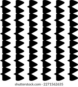  Seamless pattern with  abstract shapes. Black and white geometric  wallpaper. Repeating pattern for decor, textile and fabric.Abstraction art.