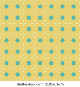 seamless pattern with abstract shapes. geometric pattern, green and yellow pattern, Vector texture, Repeat pattern for fashion, textile design, on wall paper, wrapping paper, fabrics and home decor.
