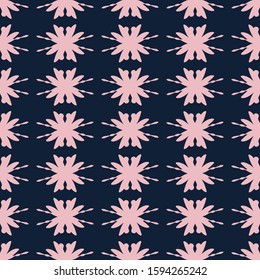 Seamless pattern with abstract shapes. The ornament. Abstract texture designs can be used for backgrounds, motifs, textile, wallpapers, fabrics, gift wrapping, templates. Vector illustration.