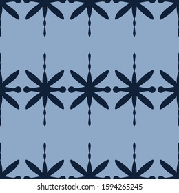 Seamless pattern with abstract shapes. The ornament. Abstract texture designs can be used for backgrounds, motifs, textile, wallpapers, fabrics, gift wrapping, templates. Vector illustration.