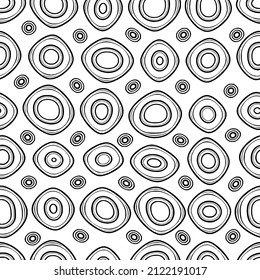 Seamless pattern, abstract shapes. Vector geometric background. 