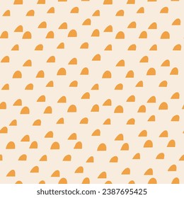 Seamless pattern with abstract shapes. Vector illustration.