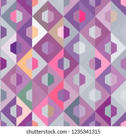 Seamless pattern with abstract shapes for your design