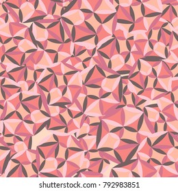 Seamless pattern. Abstract six-color camouflage. Autumn colors.