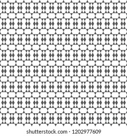 Seamless pattern. Abstract small textured background. Classical simple repeating geometrical texture with small rhombuses, triangles, hexagons. Surface for wrapping paper, shirts, cloths. Digital