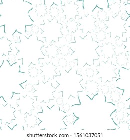 seamless pattern of abstract snowflakes ices 