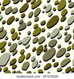 Seamless pattern with abstract spots 2
