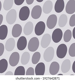 Seamless pattern with abstract spots