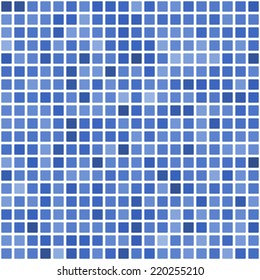 Seamless pattern of the abstract squared tiles