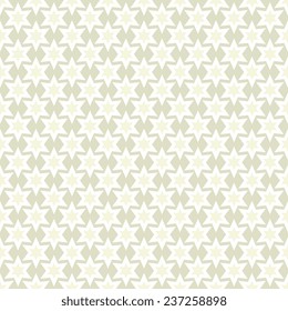 Seamless pattern with abstract stars