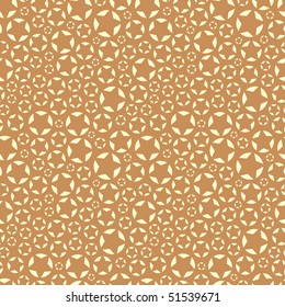 Seamless pattern with abstract symbols