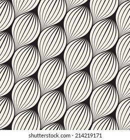 Seamless pattern. Abstract texture. Braids with diagonal direction