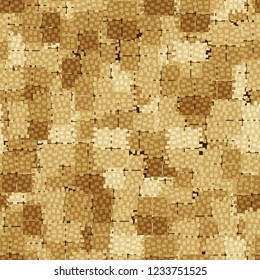 Seamless pattern. Abstract texture. Golden shades.