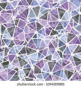 Seamless pattern. Abstract texture. Rounded heptagons are divided into sectors. Fashionable motley camouflage for people who are having a rest.